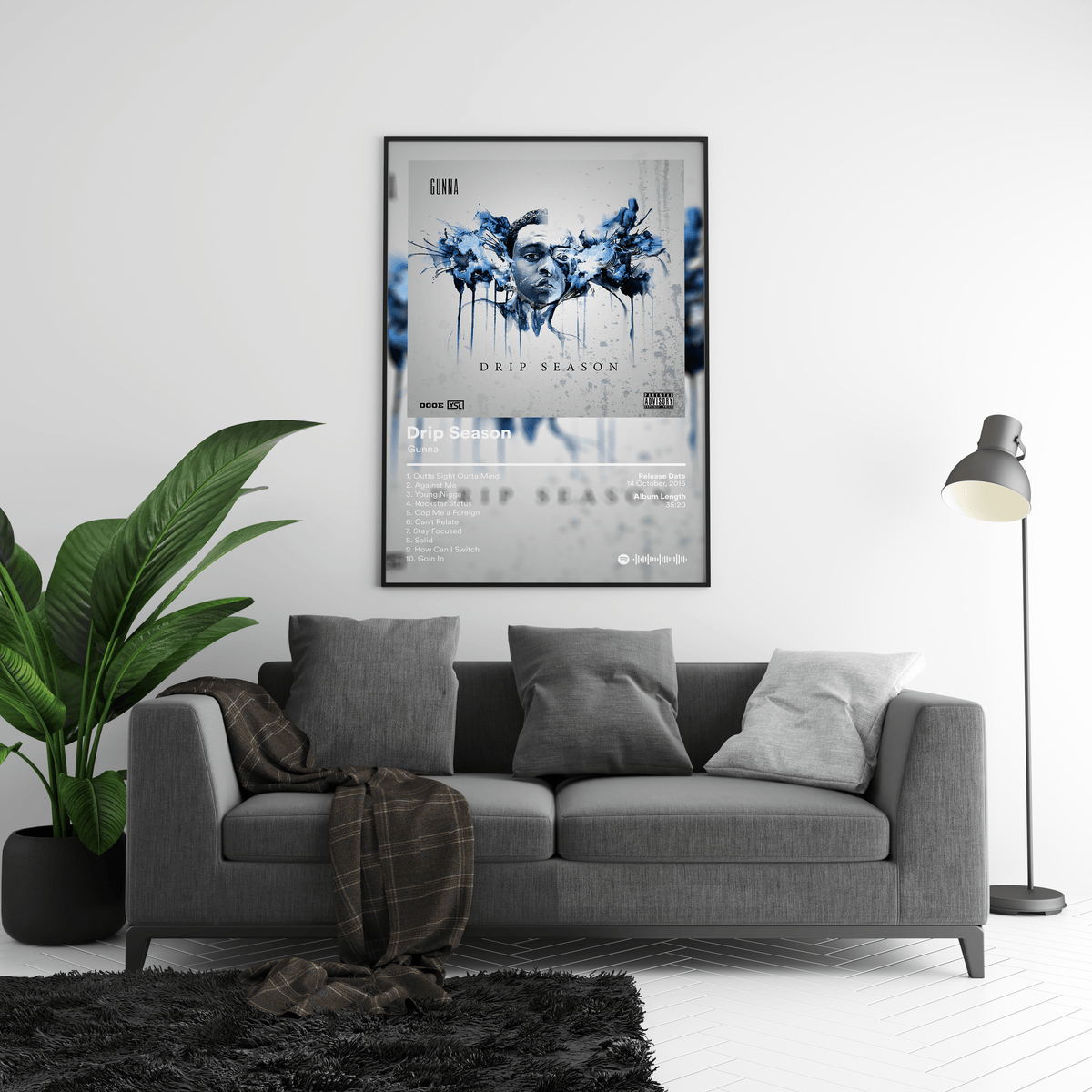 Gunna 'Drip Season' Album Poster - Posters, Prints & Wall Art | HYPE Posters