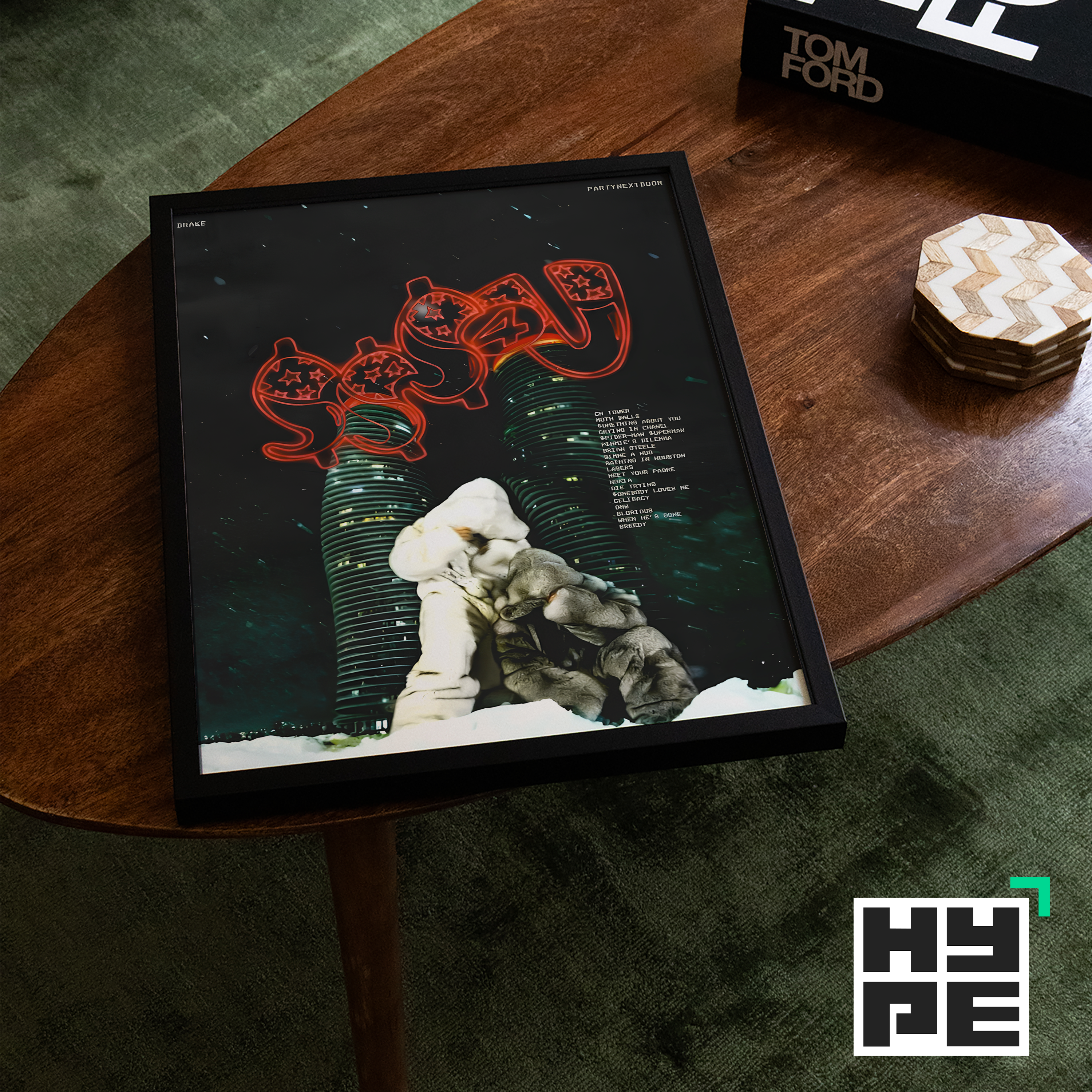 Drake $ome $exy $ongs 4 U Poster | Hype Posters