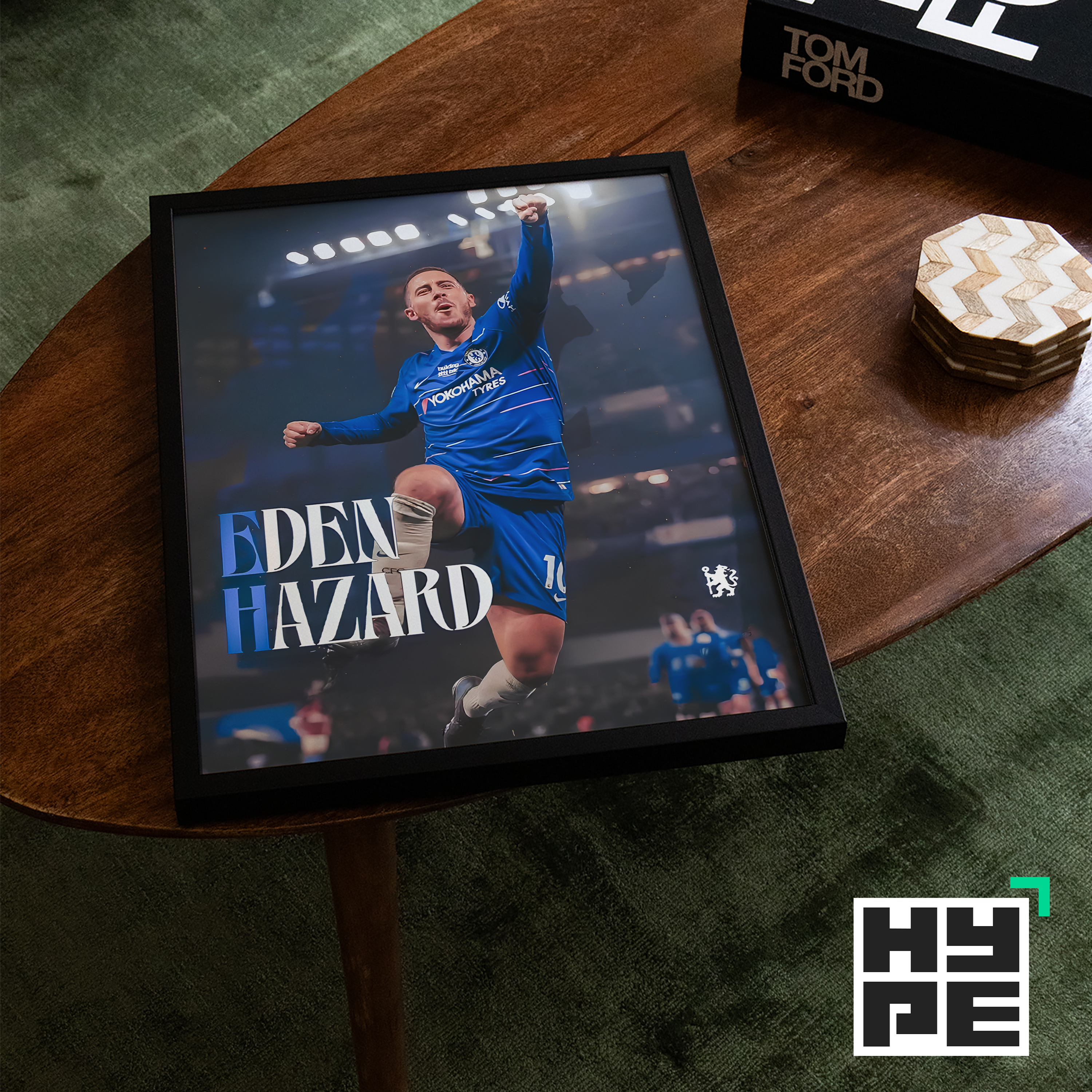 Eden Hazard Poster | Hype Posters