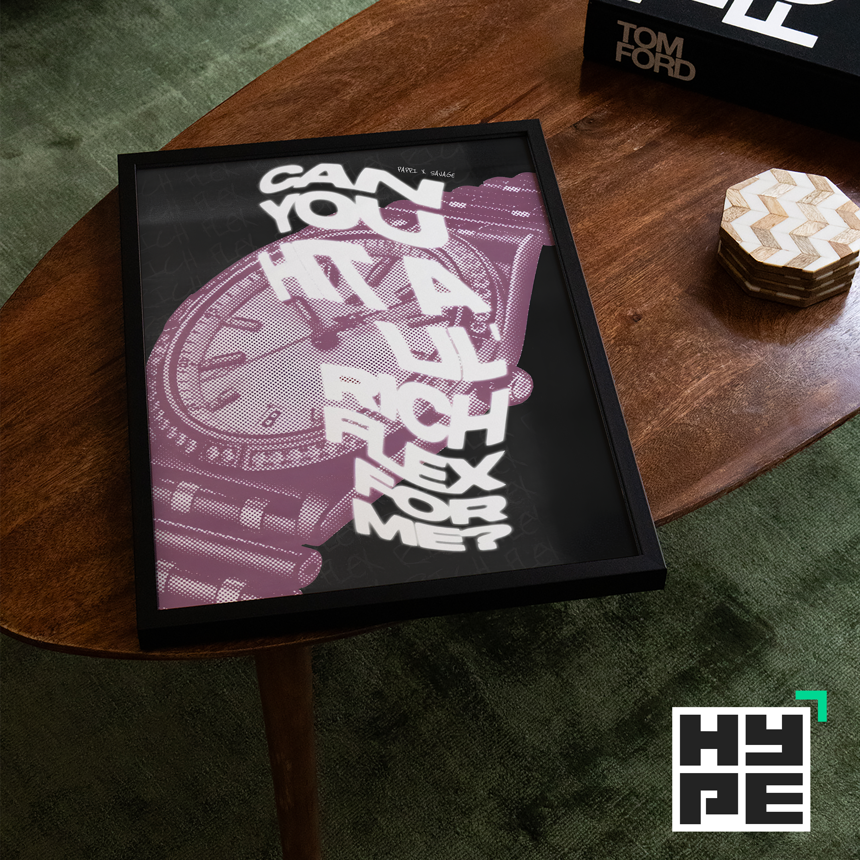 Pappi x Savage Flex Poster | Hype Posters