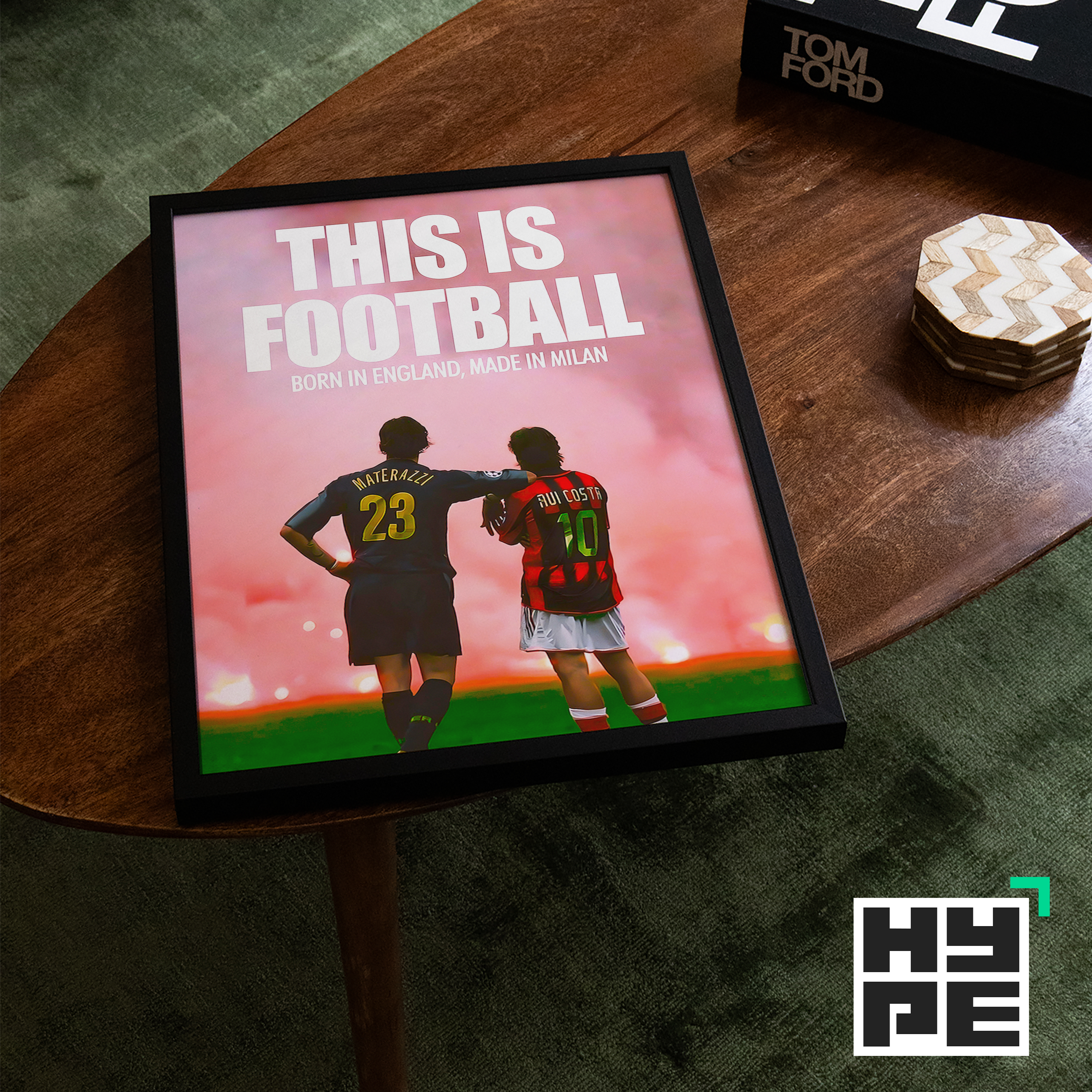 Costa & Materazzi 'This Is Football' Poster | Hype Posters