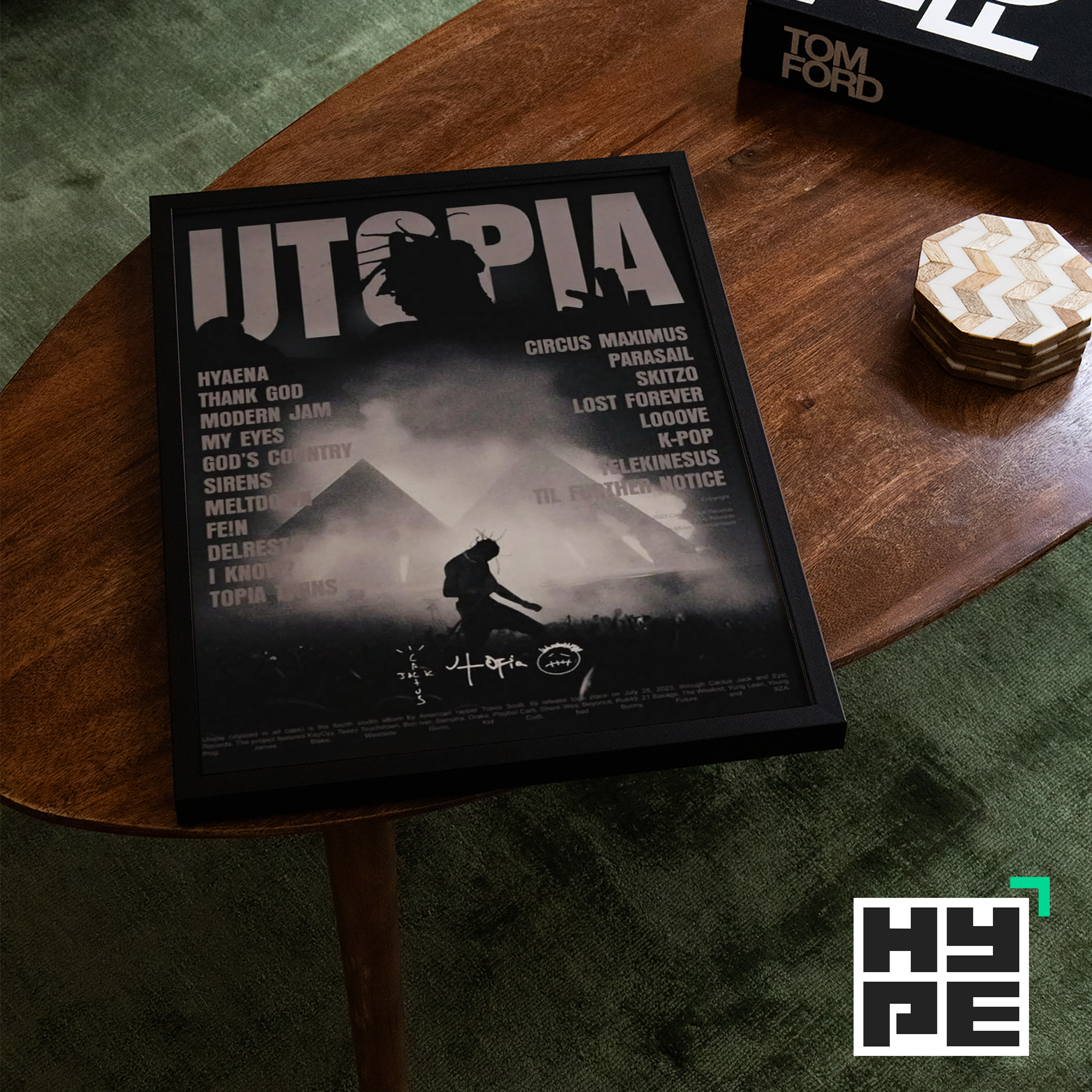 Travis Scott Utopia Poster | Hype Posters