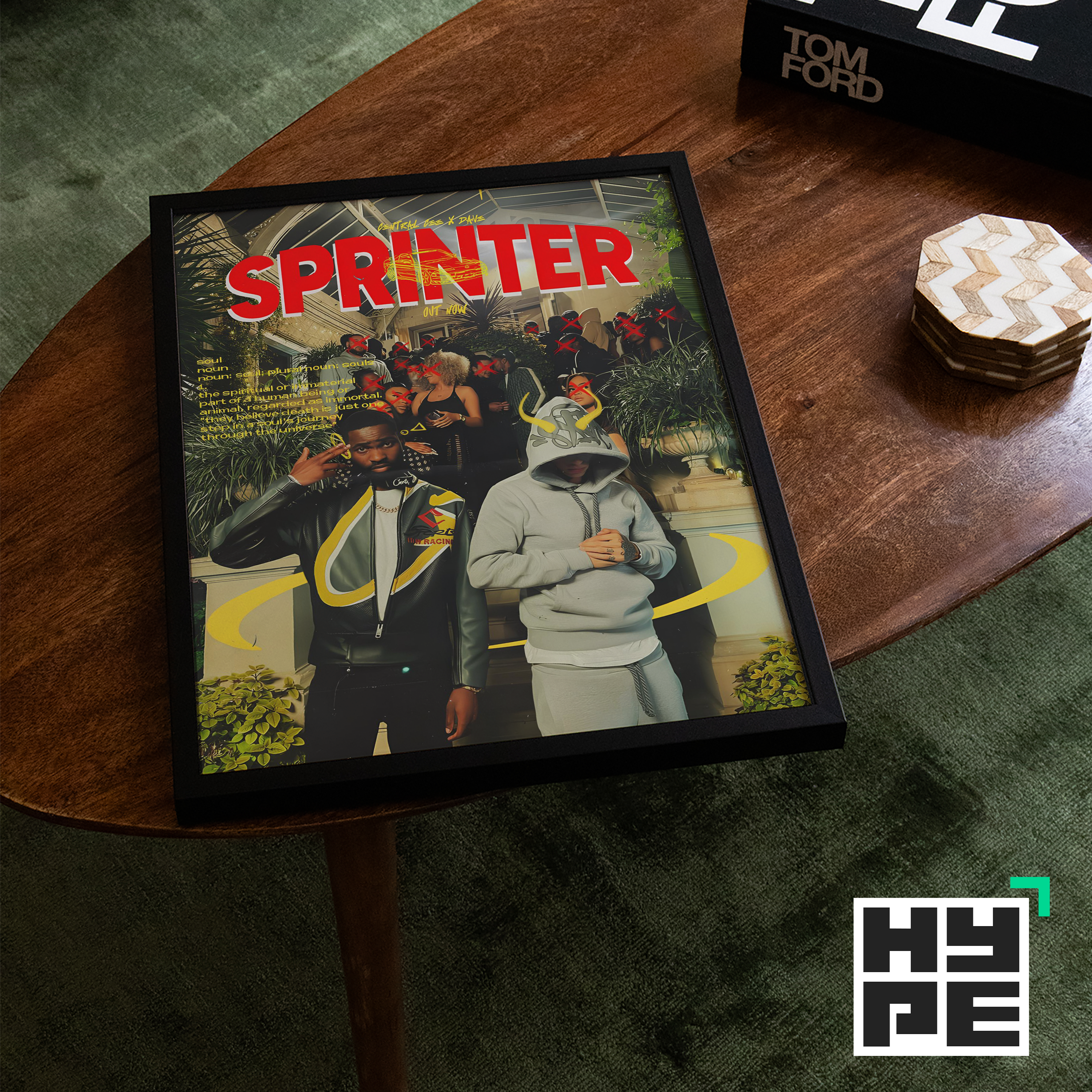 Dave & Central Cee Sprinter Poster | Hype Posters