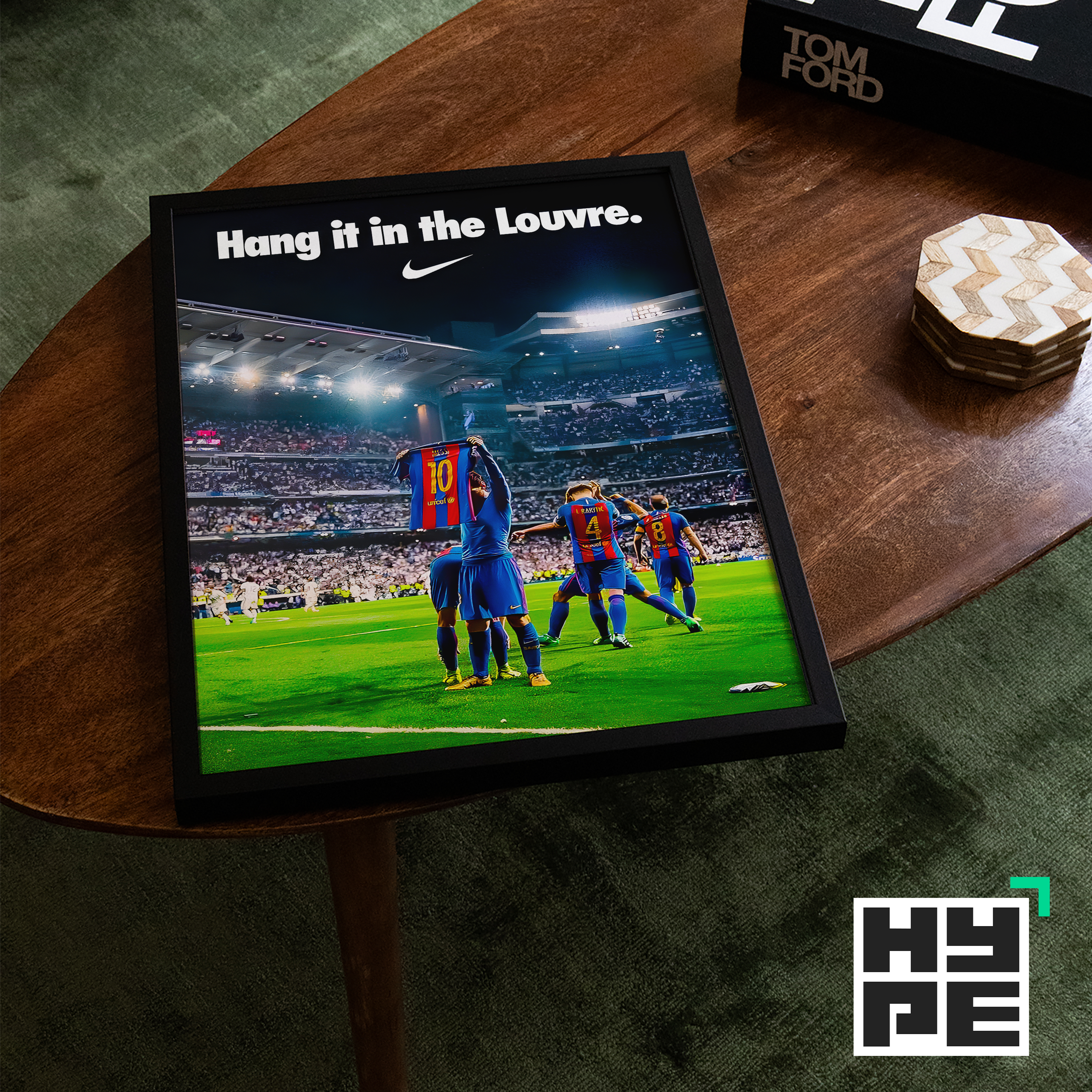 Messi 'Hang It In The Louvre' Poster | Hype Posters
