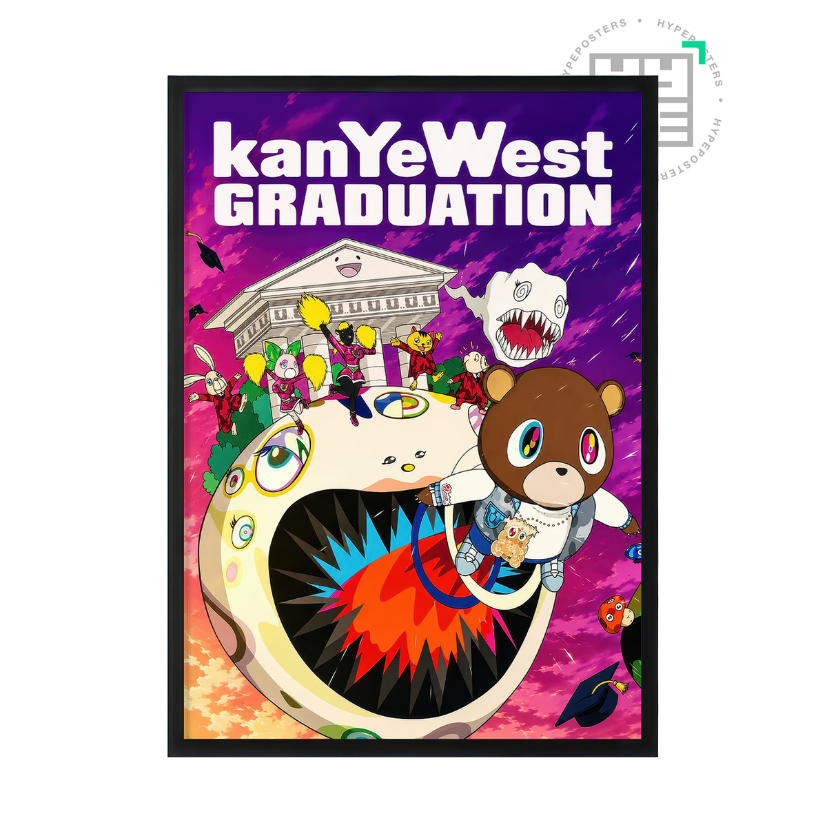 Kanye West Graduation Poster - Posters, Prints & Wall Art | HYPE Posters