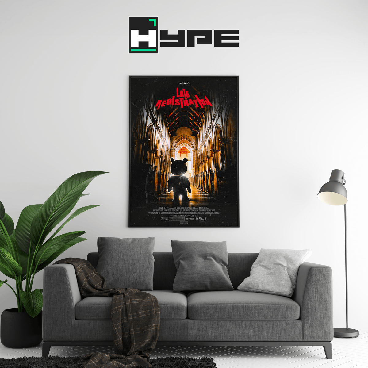 Kanye West Late Registration Poster - Posters, Prints & Wall Art | HYPE Posters