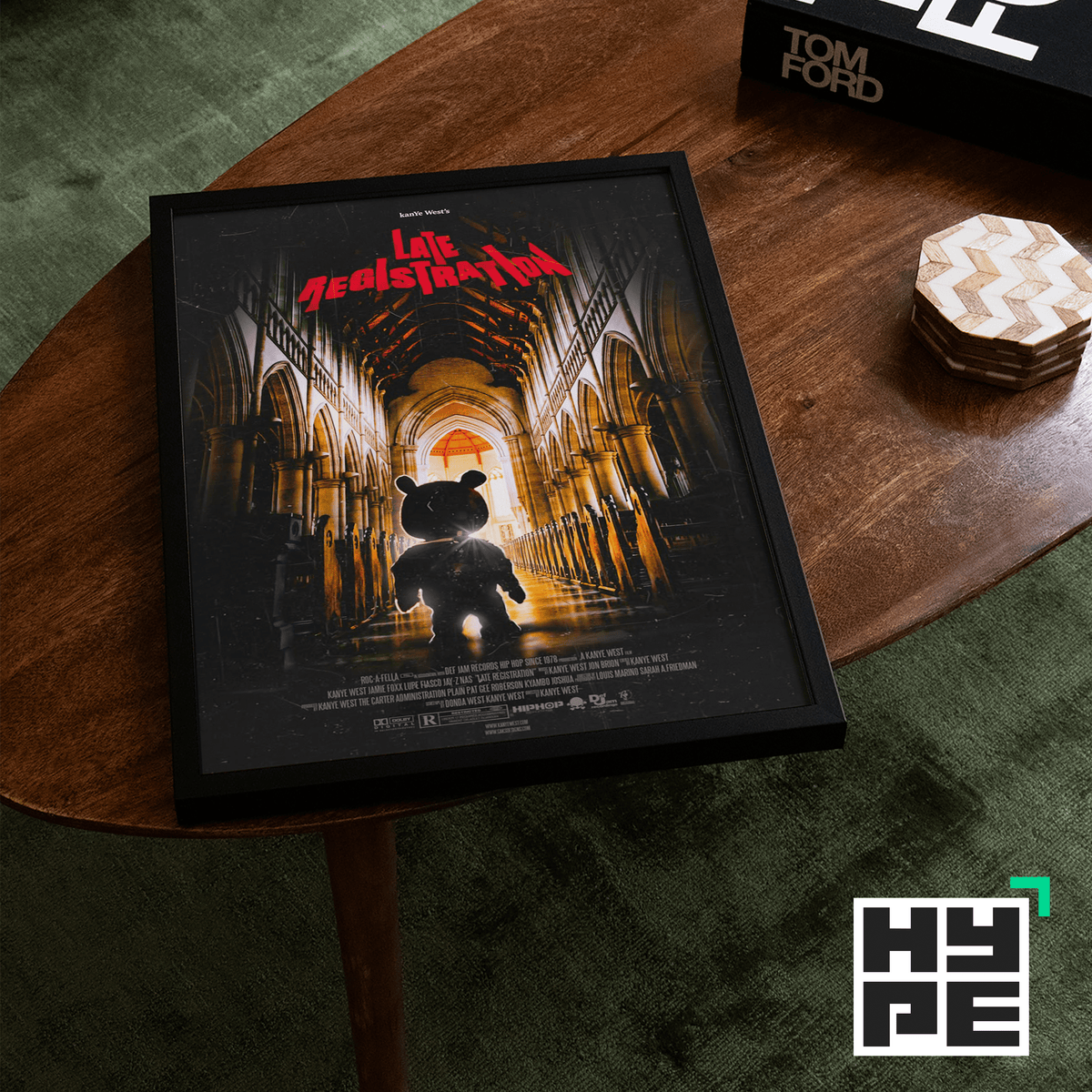 Kanye West Late Registration Poster - Posters, Prints & Wall Art | HYPE Posters