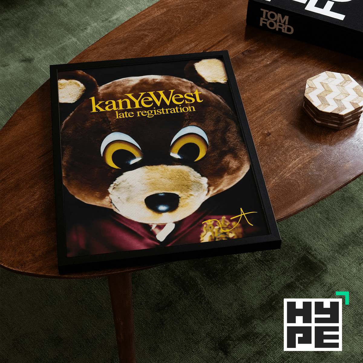 Kanye West Late Registration Poster - Posters, Prints & Wall Art | HYPE Posters