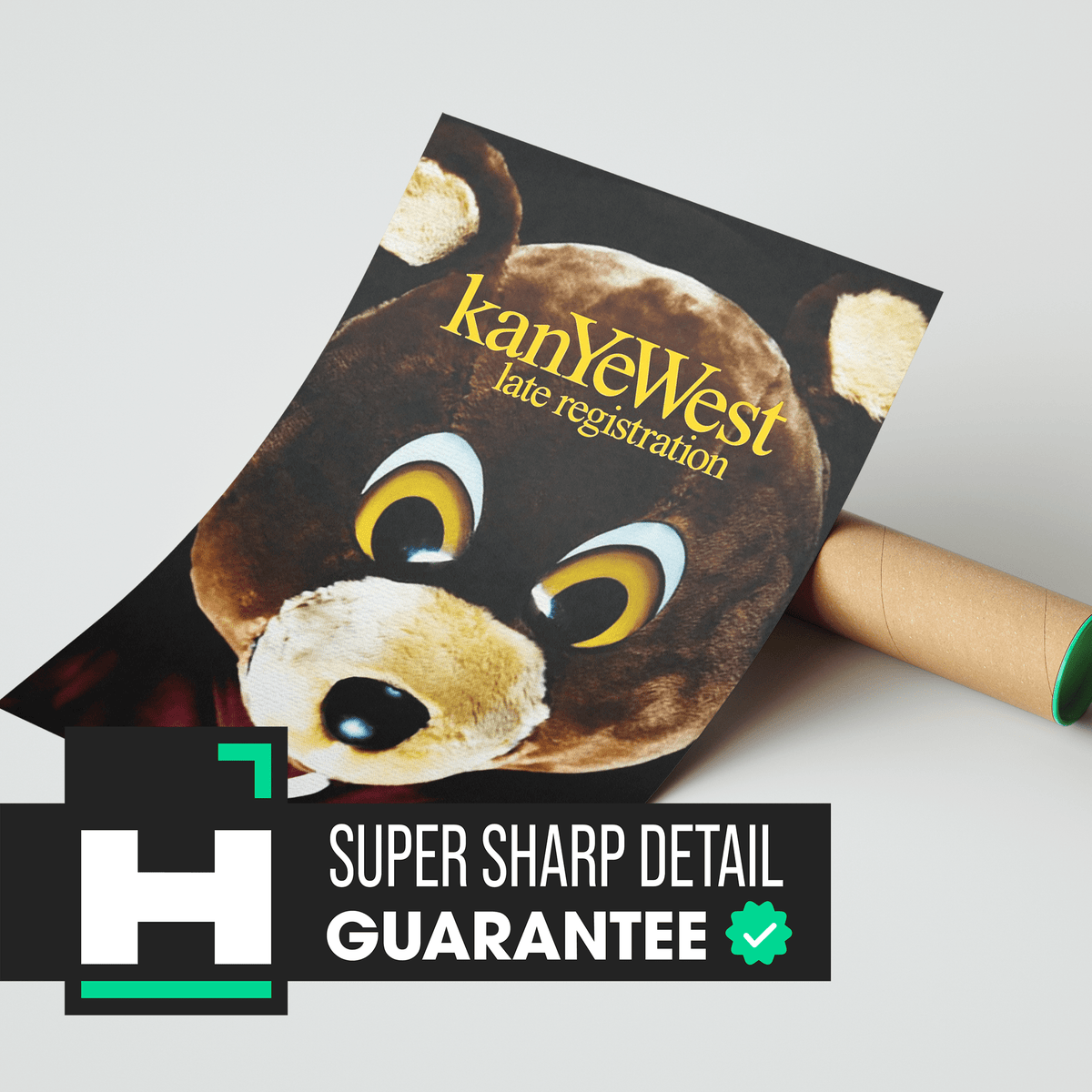 Kanye West Late Registration Poster - Posters, Prints & Wall Art | HYPE Posters