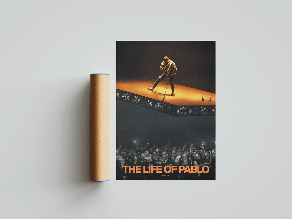 Kanye West 'Pablo' Performance Poster - Posters, Prints & Wall Art | HYPE Posters