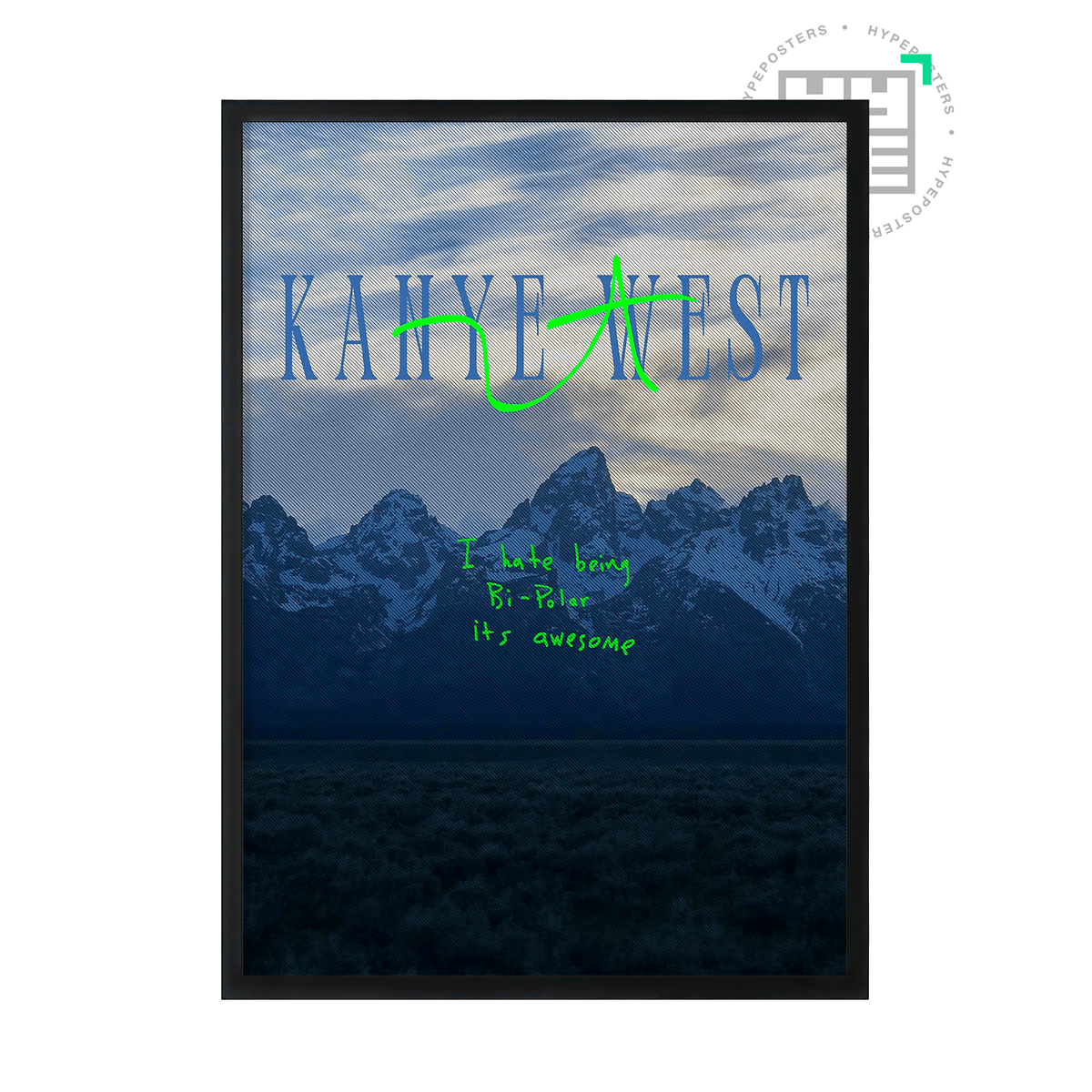 Kanye West Ye Album Poster - Posters, Prints & Wall Art | HYPE Posters