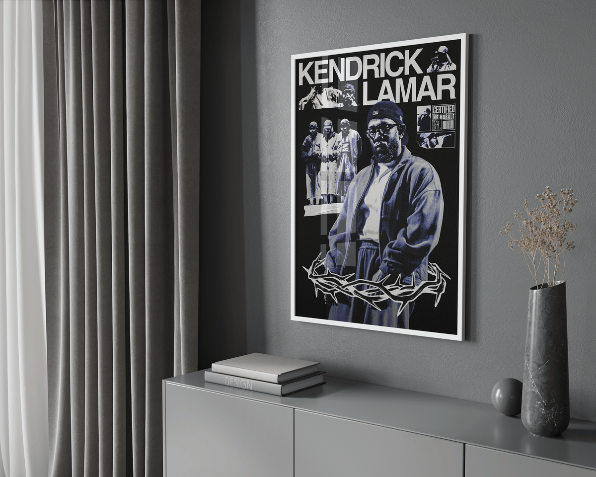 Kendrick Lamar 'Morale' Poster - Posters, Prints & Wall Art | HYPE Posters