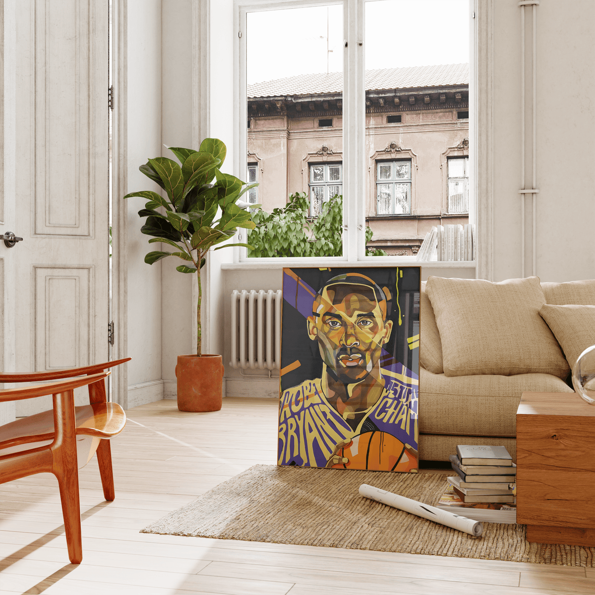 Kobe Bryant Painting Poster - Posters, Prints & Wall Art | HYPE Posters