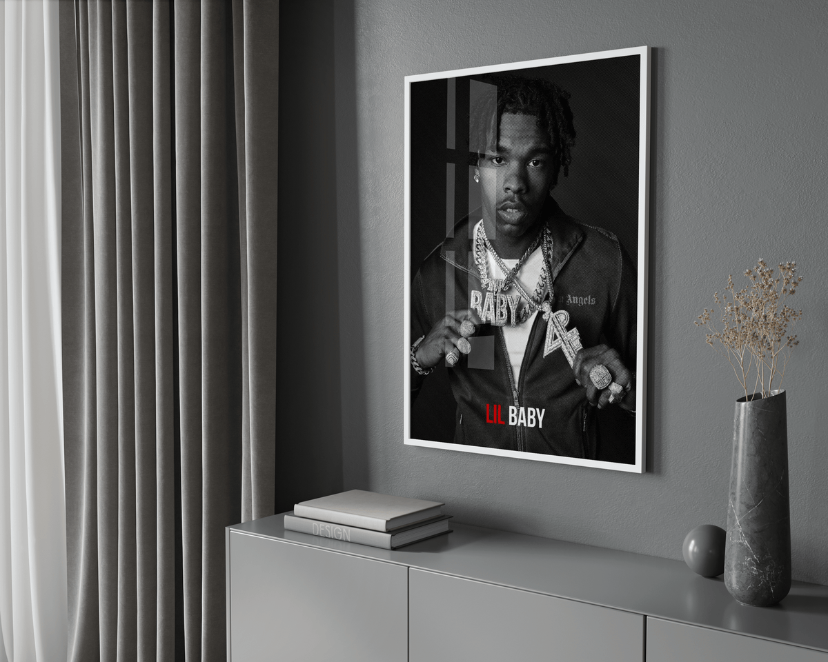 Lil Baby 'Focus' Poster - Posters, Prints & Wall Art | HYPE Posters