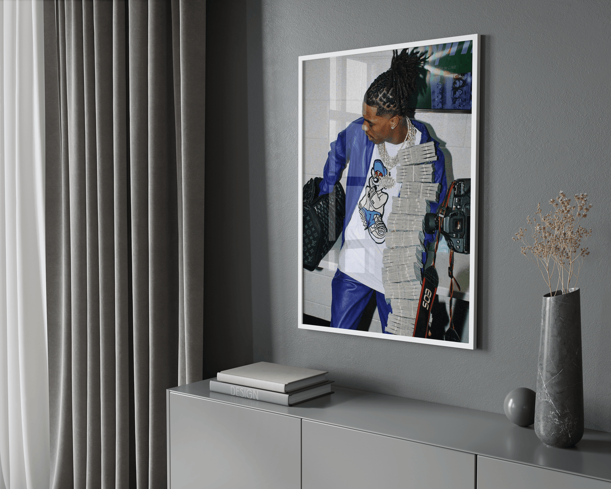 Lil Baby 'Money Stacks' Poster - Posters, Prints & Wall Art | HYPE Posters