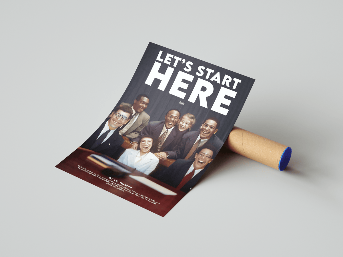 Lil Yachty 'Lets Start Here' Poster - Posters, Prints & Wall Art | HYPE Posters