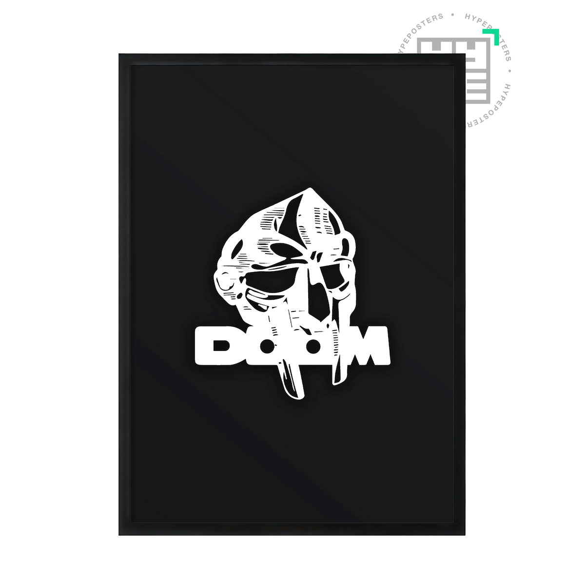 MF Doom Mask Poster - Posters, Prints & Wall Art | HYPE Posters
