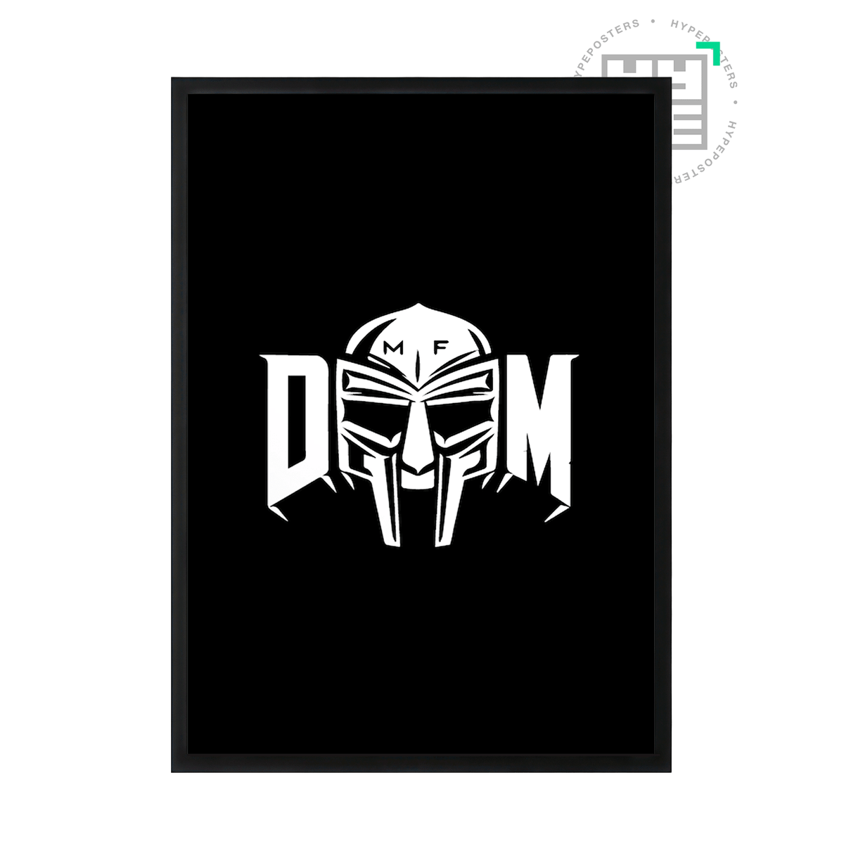 MF Doom Mask V2 Poster - Posters, Prints & Wall Art | HYPE Posters