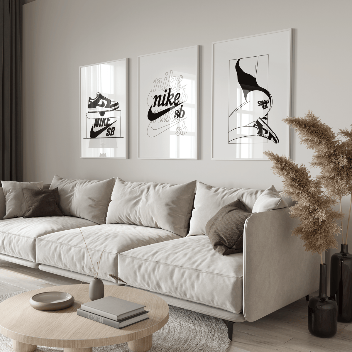 Nike SB Black Poster Set - Posters, Prints & Wall Art | HYPE Posters