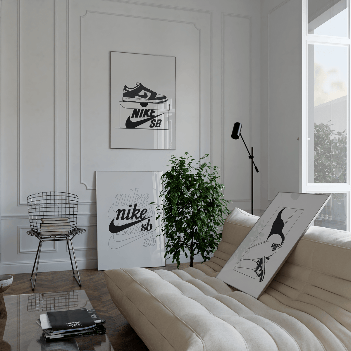 Nike SB Black Poster Set - Posters, Prints & Wall Art | HYPE Posters