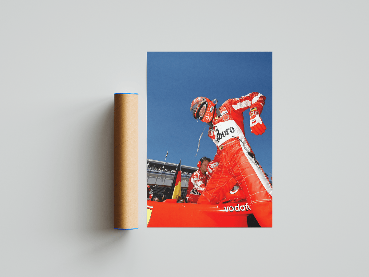 Schumacher Classic Poster - Posters, Prints & Wall Art | HYPE Posters