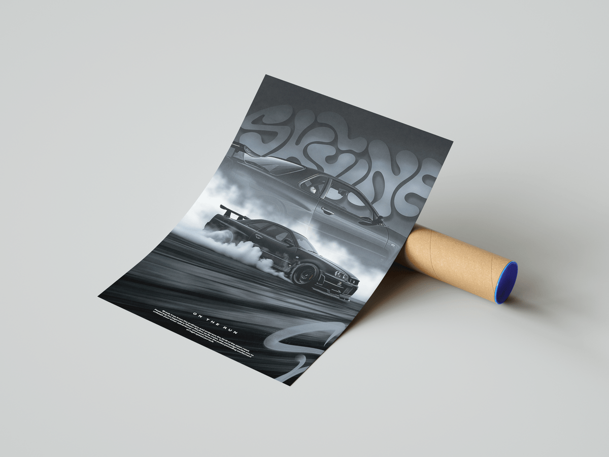 Skyline R34 Poster - Posters, Prints & Wall Art | HYPE Posters