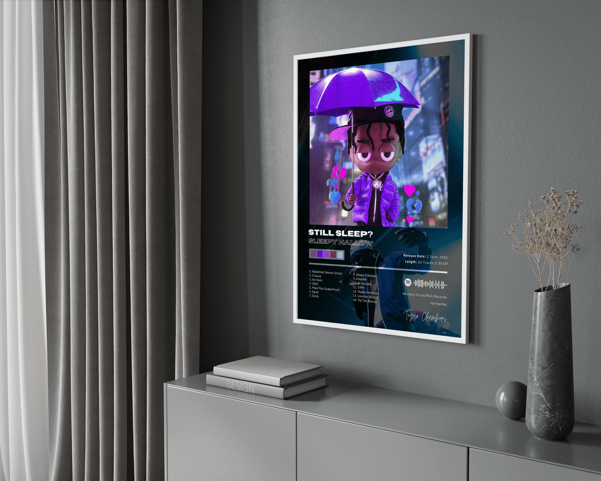 Sleepy Hallow 'Still Sleep? Album Poster - Posters, Prints & Wall Art | HYPE Posters