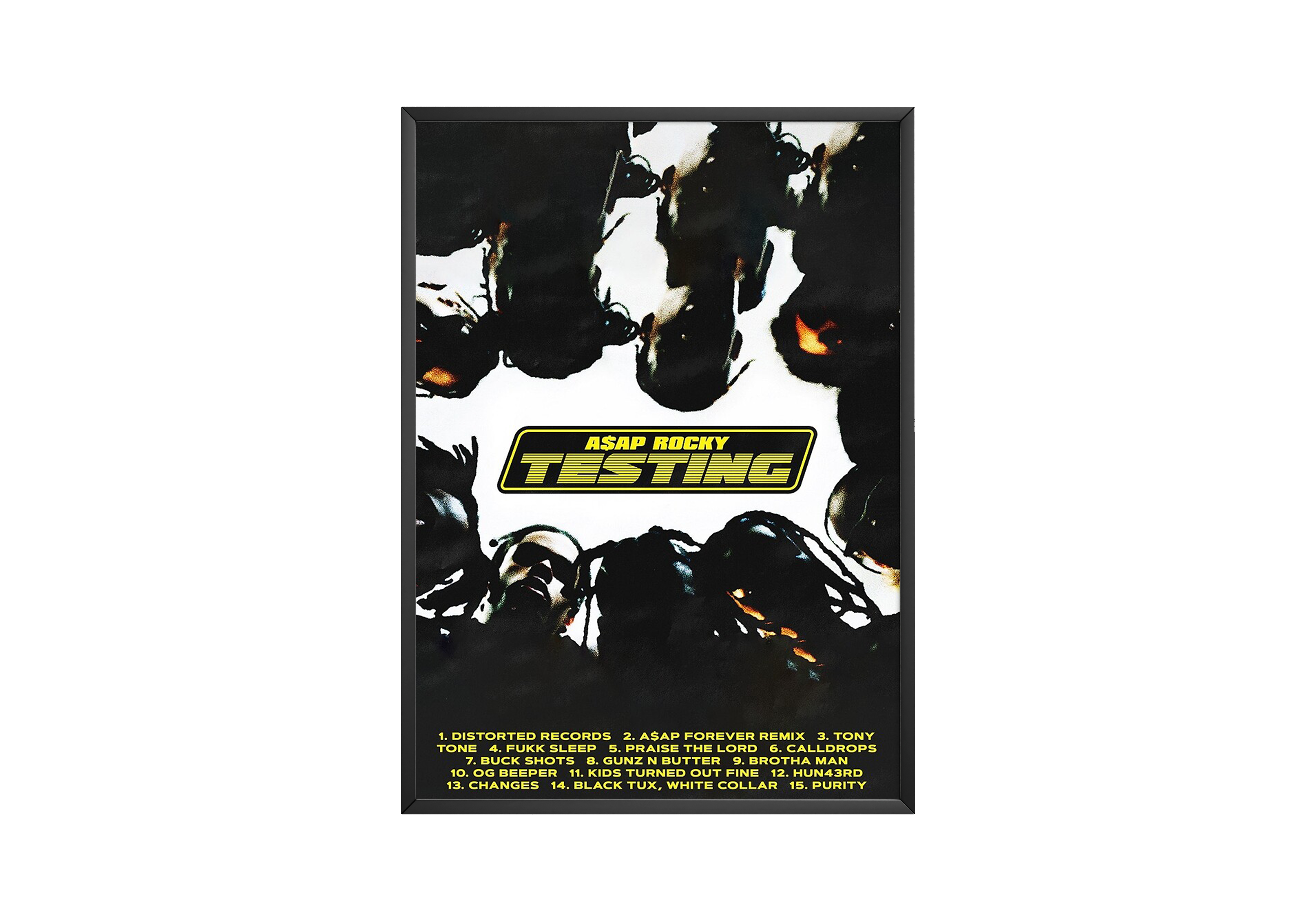 Asap Rocky 'Testing' Poster | Hype Posters