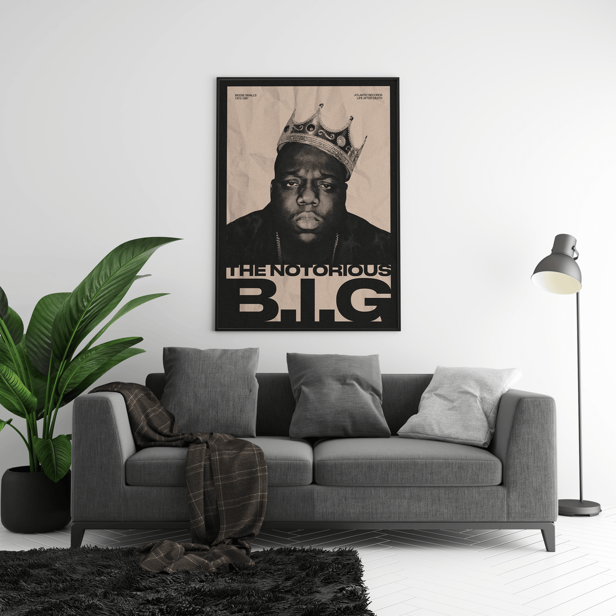 The Notorious B.I.G. 'SURREAL' Poster - Posters, Prints & Wall Art | HYPE Posters