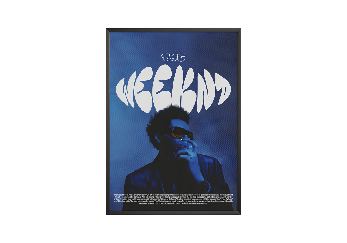 The Weeknd 'Chronicle' Poster - Posters, Prints & Wall Art | HYPE Posters