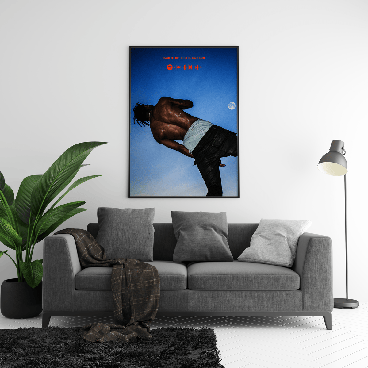 Travis Scott 'Days Before Rodeo' Spotify Poster - Posters, Prints & Wall Art | HYPE Posters