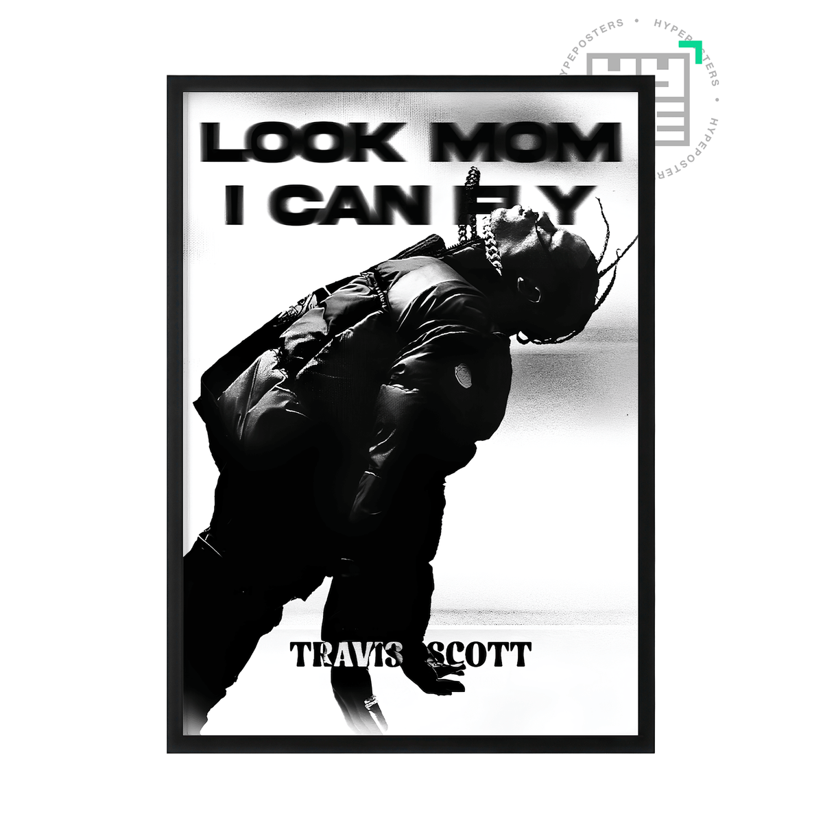 Travis Scott 'I Can Fly' Poster - Posters, Prints & Wall Art | HYPE Posters