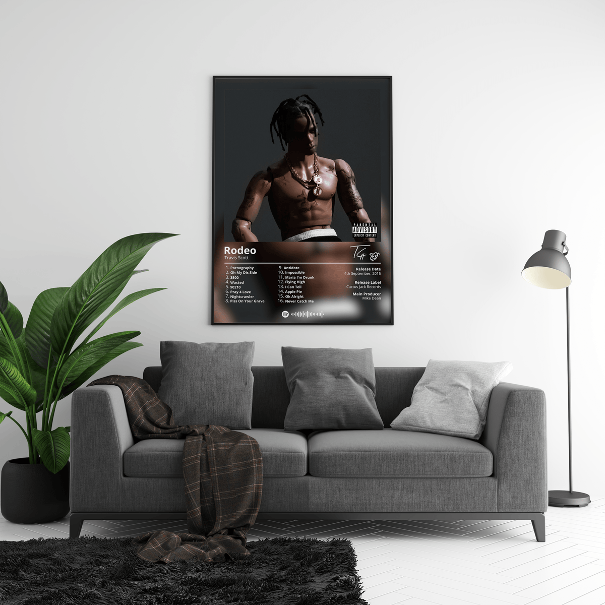 Travis Scott 'Rodeo' Album Poster - Posters, Prints & Wall Art | HYPE Posters