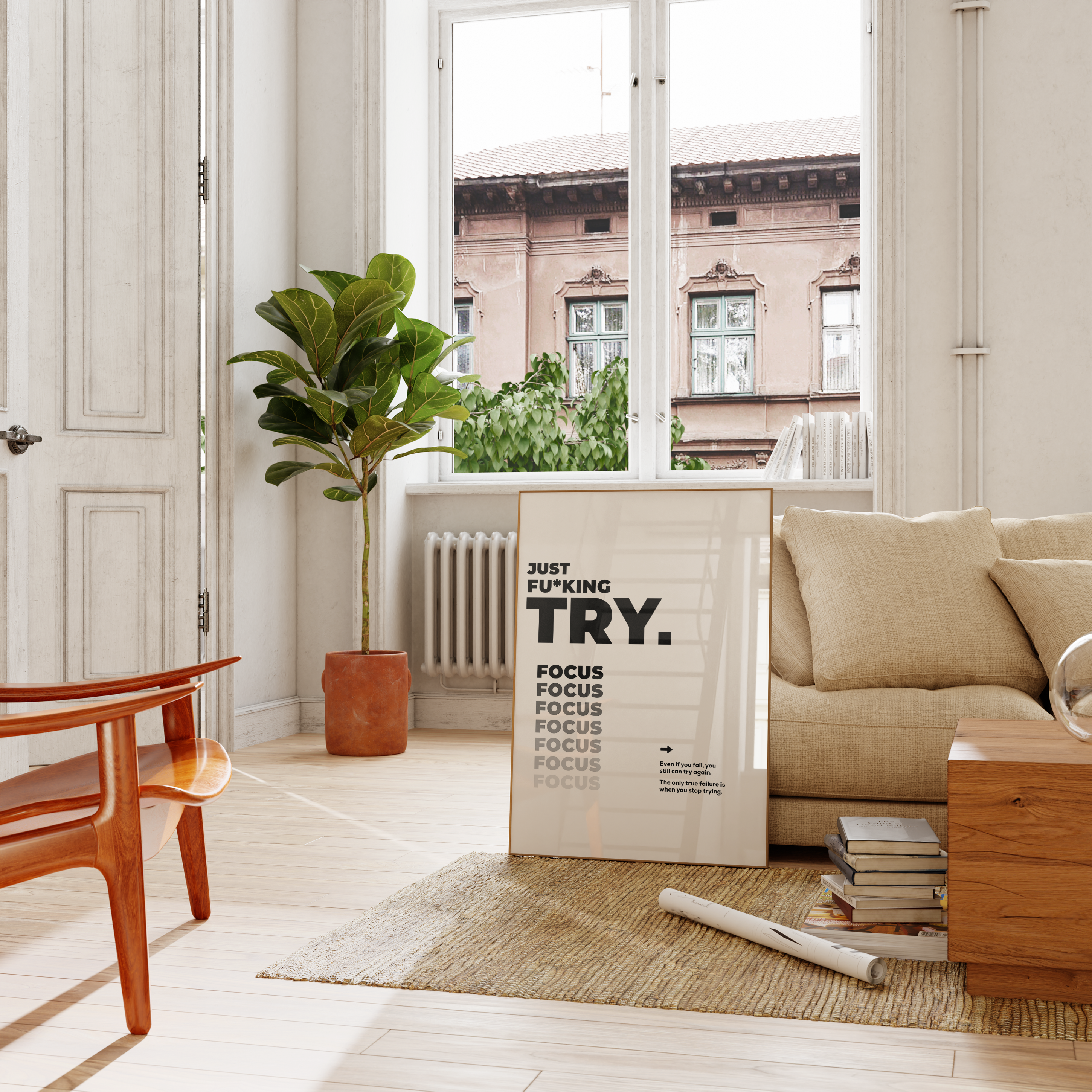 Motivation Minimalist Poster Set | Hype Posters