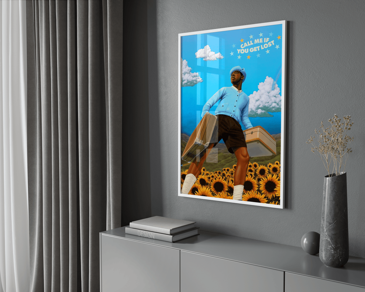 Tyler The Creator - 'Call Me If You Get Lost' Poster - Posters, Prints & Wall Art | HYPE Posters
