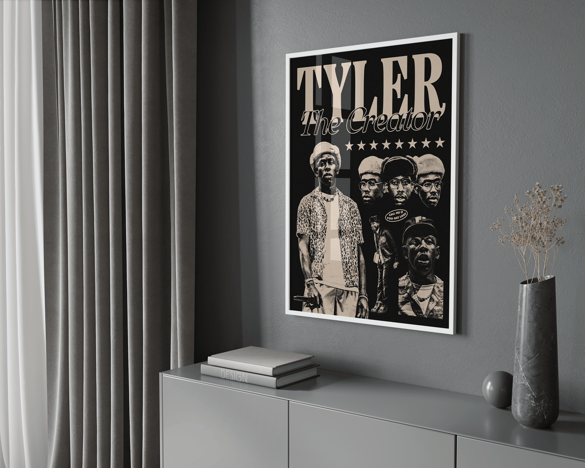 Tyler The Creator 'Visions' Poster - Posters, Prints & Wall Art | HYPE Posters