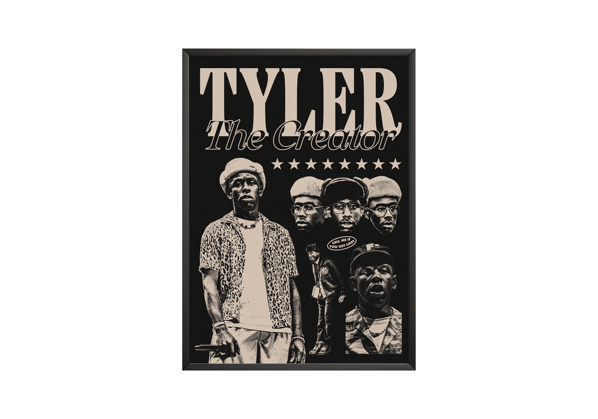 Tyler The Creator 'Visions' Poster - Posters, Prints & Wall Art | HYPE Posters