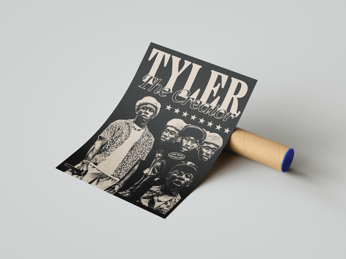Tyler The Creator 'Visions' Poster - Posters, Prints & Wall Art | HYPE Posters