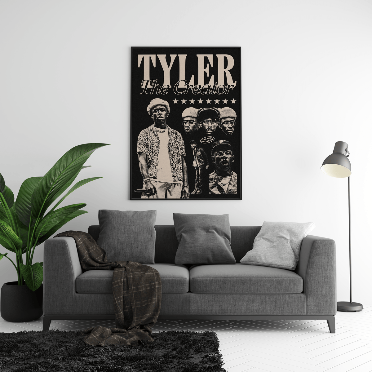 Tyler The Creator 'Visions' Poster - Posters, Prints & Wall Art | HYPE Posters