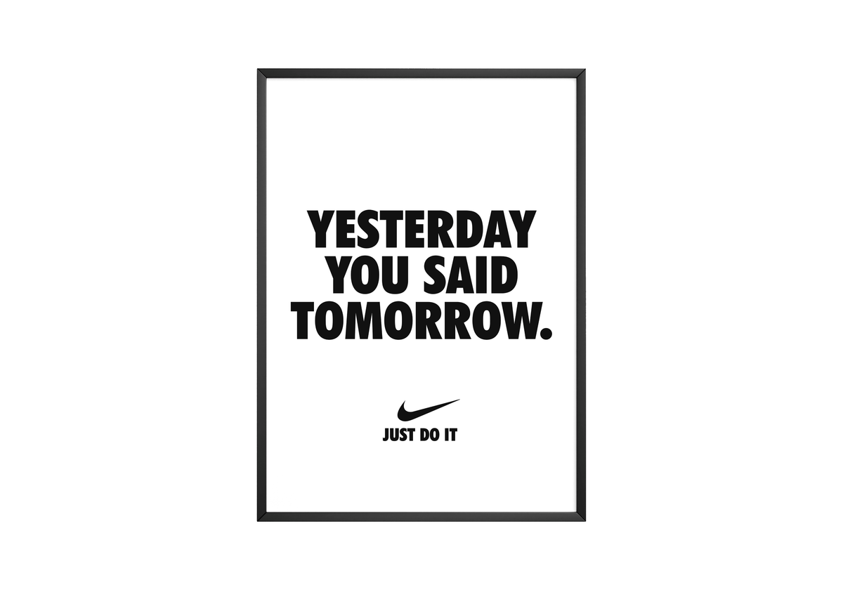Yesterday You Said Tomorrow Poster - Posters, Prints & Wall Art | HYPE Posters