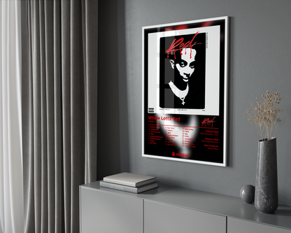 Playboi Carti - "Whole Lotta Red" Album Poster | Hype Posters
