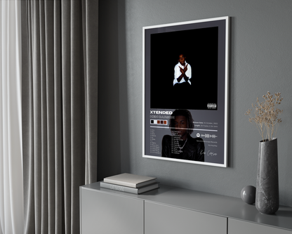 Ken Carson 'XTENDED' Album Poster | Hype Posters