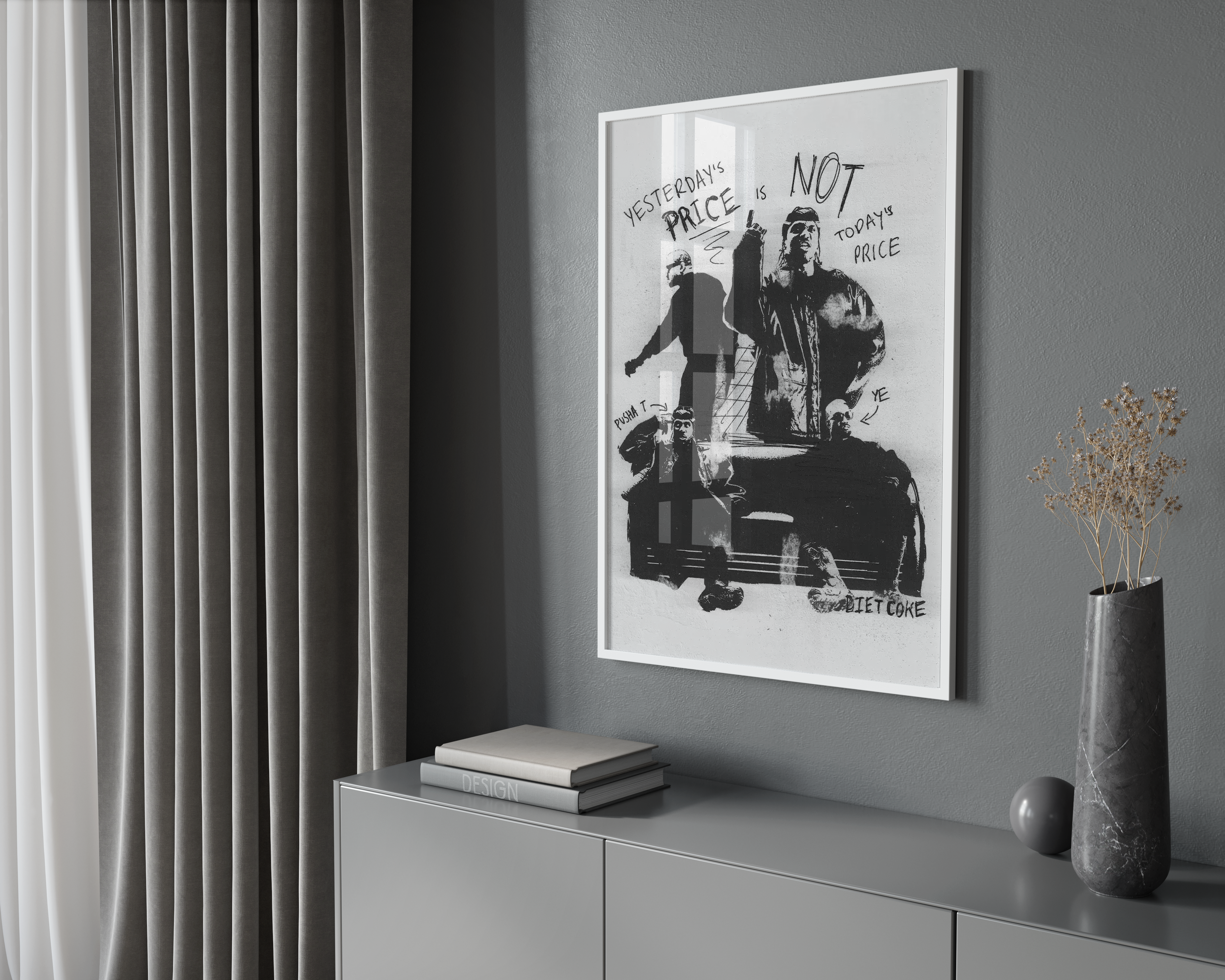 Pusha T 'Diet Coke' Poster | Hype Posters