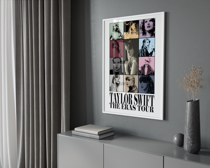 Taylor Swift 'Eras Tour' Classic Poster | Hype Posters