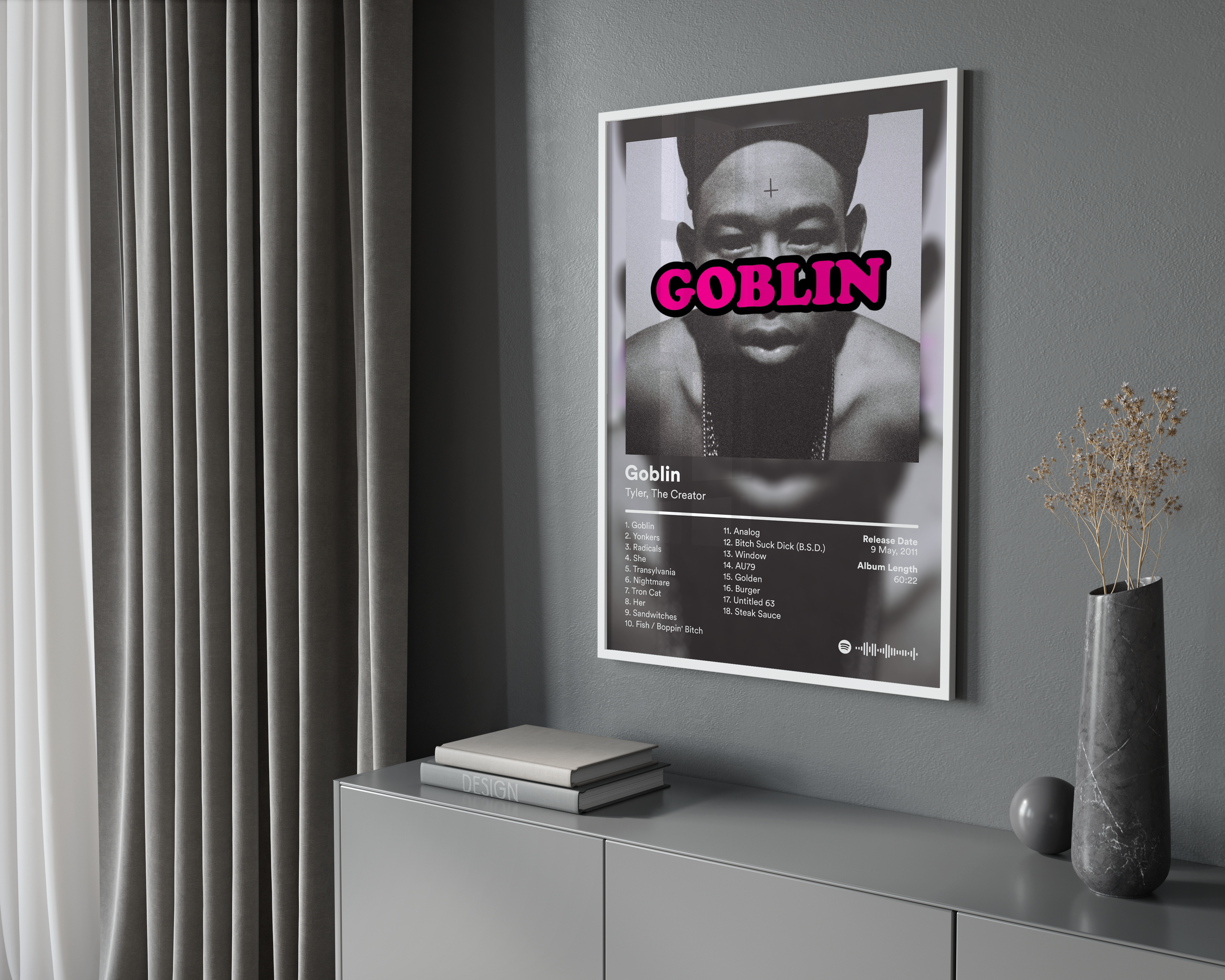 Tyler The Creator 'Goblin' Album Poster | Hype Posters