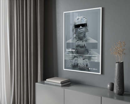 Gunna 'DS4EVER' Album Poster | Hype Posters