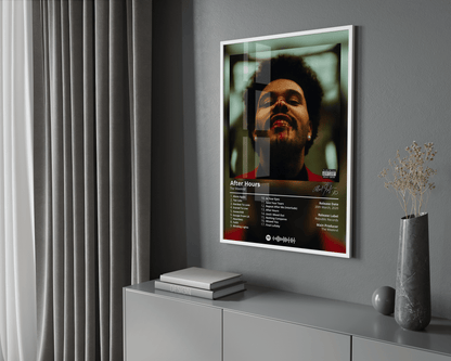 The Weeknd 'After Hours' Album Poster | Hype Posters