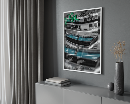 Yeat '4L' Album Poster | Hype Posters