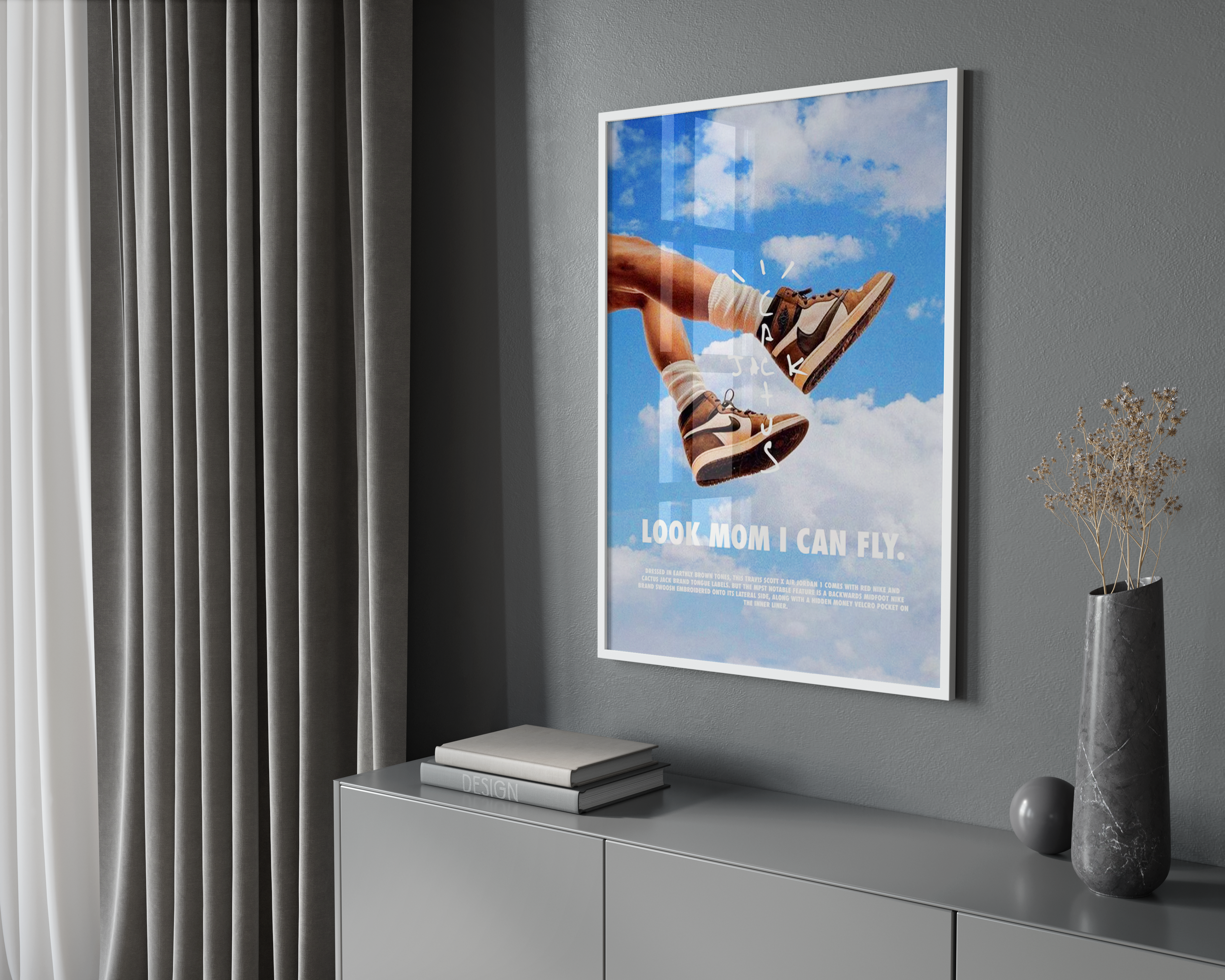 Travis Scott 'Look Mom I Can Fly' Poster | Hype Posters