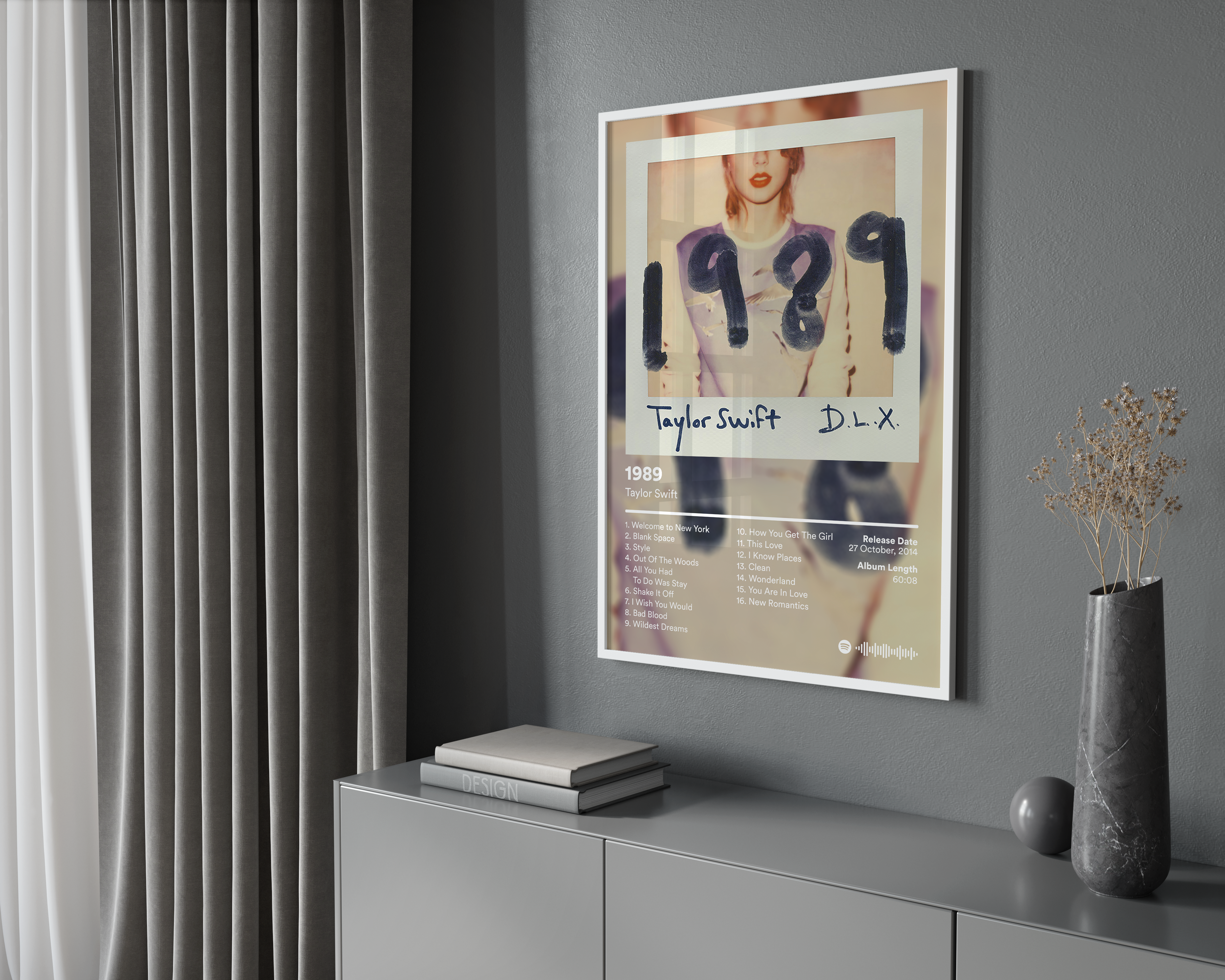 Taylor Swift '1989' Album Poster | Hype Posters